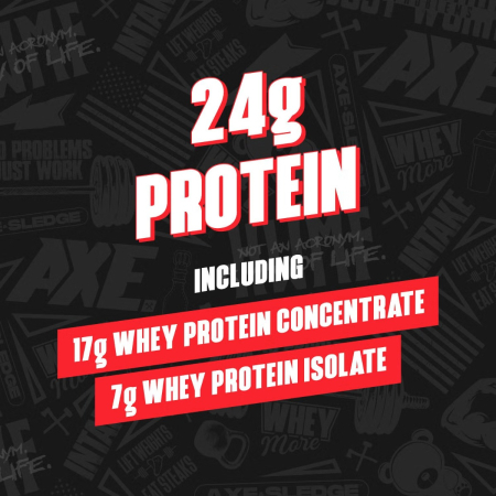 Axe & Sledge Supplements Whey More, Proteina Din Zer Cu Aroma De Honey Graham, 963 G [5]