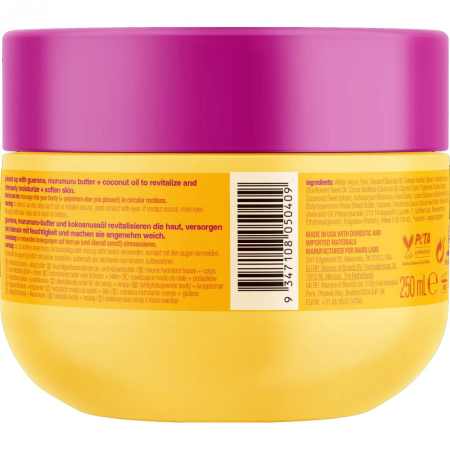 B fresh Cutie With a Booty Unt de corp cu cocos si papaya, 250 ml – hidratare intensă și piele catifelată [4]