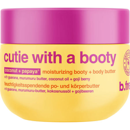 Cosmetice - B fresh Cutie With a Booty Unt de corp cu cocos si papaya, 250 ml – hidratare intensă și piele catifelată
