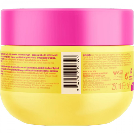 B Fresh Whipped Dream Moisturizing Body Whip cu piersica si mango, 250 ml – hidratarea și protejarea pielii uscate [3]