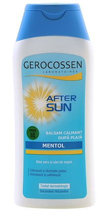 Cosmetice - Balsam calmant după plajă cu mentol After Sun, 200 ml, Gerocossen - răcorire, hidratare și confort