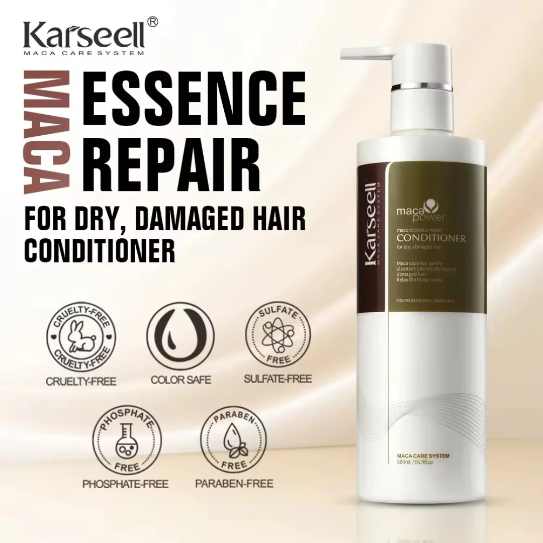 Balsam de par Karseell cu esenta de maca, excelent pentru ingrijirea parului, pentru toate tipurile de par, 500ML [4]