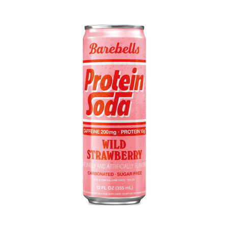 Afectiuni Frecvente - Barebells Protein Soda With Strawberry Flavor, Bautura Proteica Carbogazoasa Cu Aroma De Capsuni, 355 Ml