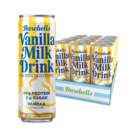 Afectiuni Frecvente - Barebells Vanilla Milk Drink High-protein, Low-sugar, With Vanilla Flavor, Bautura Proteica Cu Aroma De Vanilie, 325 Ml