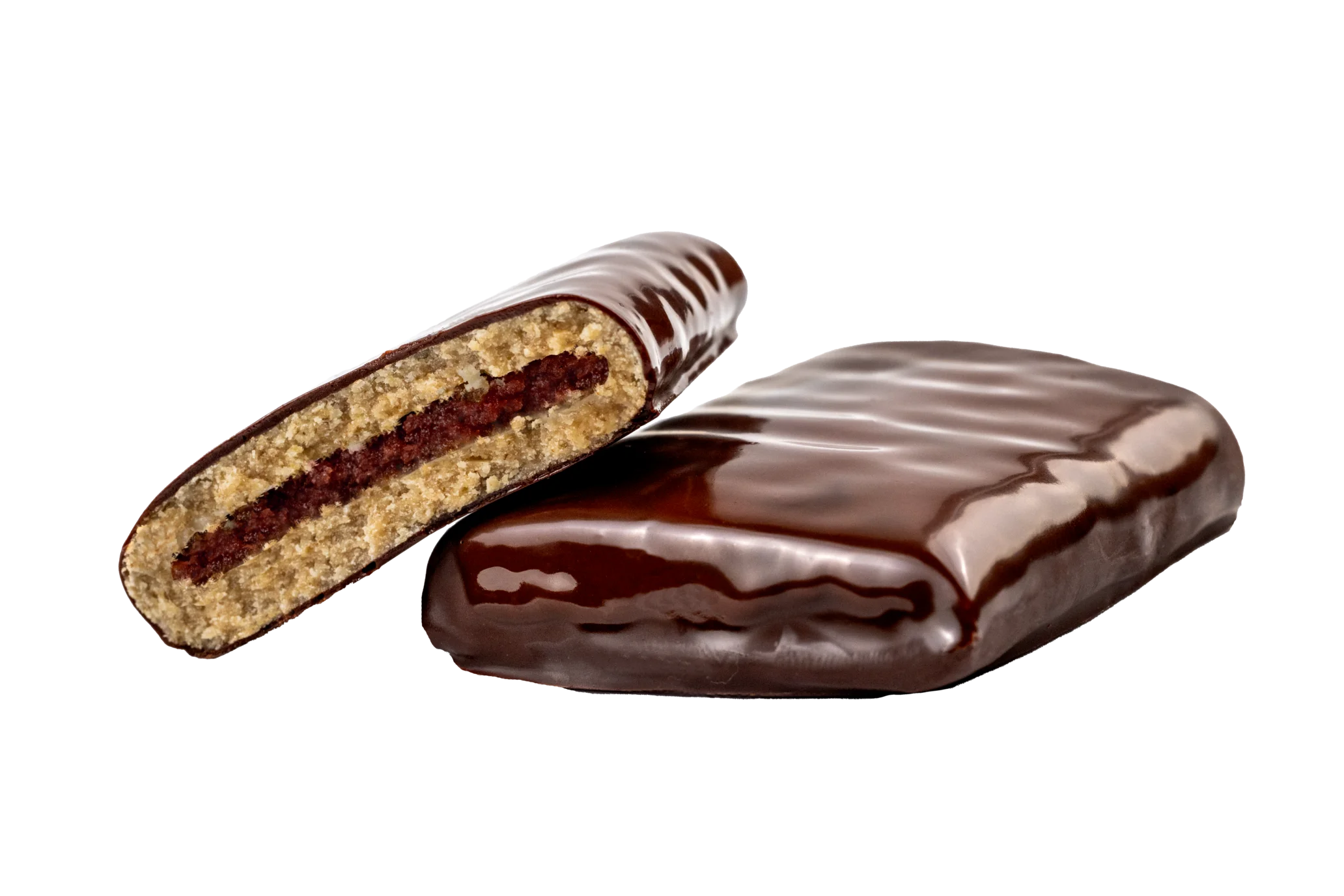 Baton de Ovaz Vegan - Leya's oaties cu ciocolata premium şi capsuni, fara gluten [1]