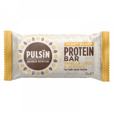 Alimente eco & bio - Baton Proteic cu Ciocolata, Vanilie si Migdale 50g