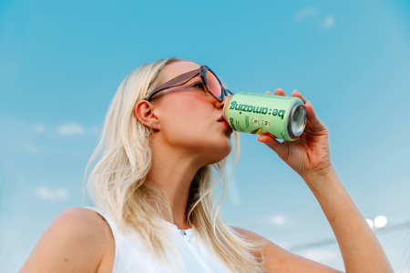 Be Amazing Greens Rtd Peach Mango Flavor, Bautura Revitalizanta Cu Superalimente Cu Aroma De Mango Si Piersica, 355 Ml [4]