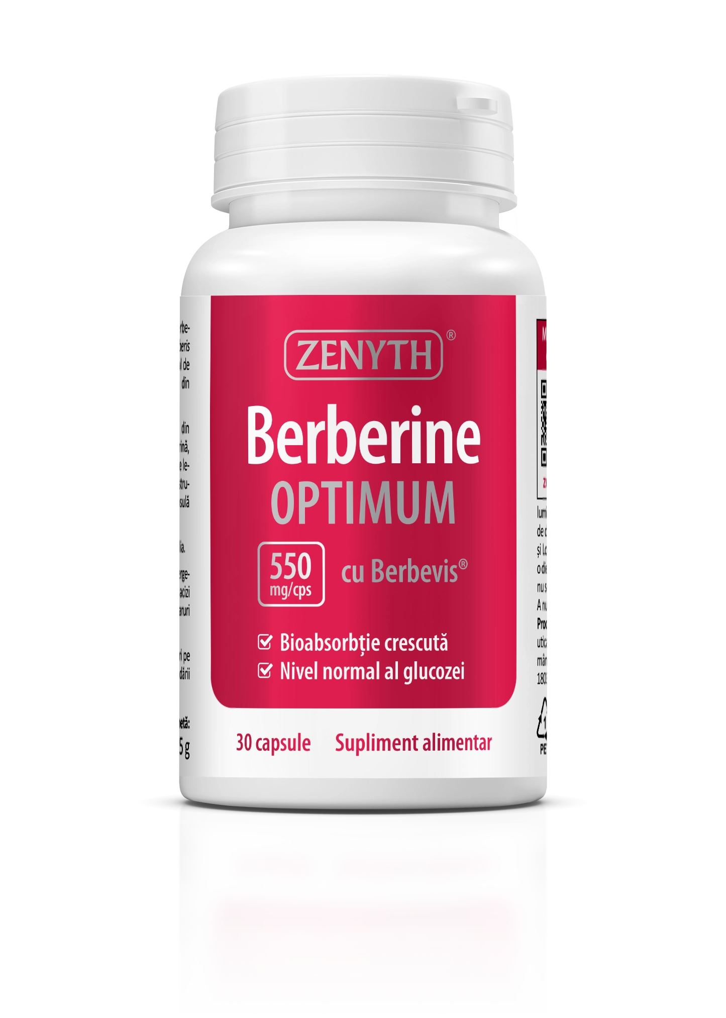Afectiuni Frecvente - Berberina Optimum Berbevis® 550 mg- 30 capsule