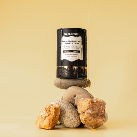 Better Alt Himalayan Shilajit Honey Sticks, Pliculete De Shilajit Din Himalaya Si Miere Cu 75% Acid Fulvic, 30 Pliculete [3]