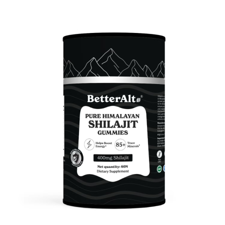 Better Alt Pure Himalayan Shilajit Gummies, Jeleuri De Shilajit Din Himalaya, 60 Jeleuri [1]