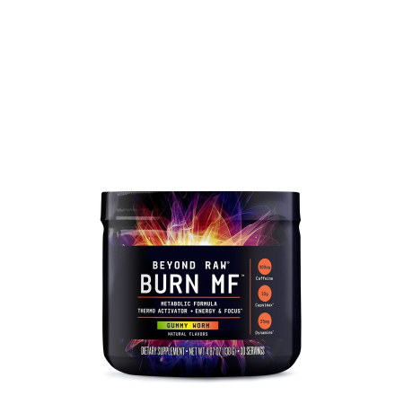 Suplimente alimentare - Beyond Raw Burn Mf, Termogenic Arzator De Grasimi Cu Aroma De Gummy Worm, 138  G