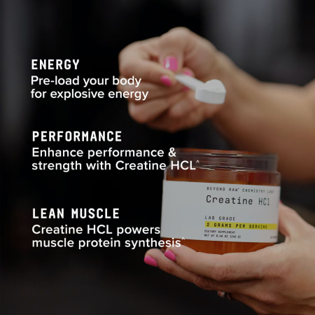 Beyond Raw Chemistry Labs Creatine Hcl, Creatina Hidroclorida, 120 G [5]