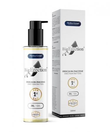 Viata sexuala - BigErection - Gel150 ml pentru erecții puternice și plăcere intensificată