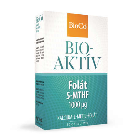 Suplimente alimentare - Bioco Folat bioactiv 5-MTHF 1000  µg ( contribuie la functionarea normala a sistemului imunitar)   30 CPM