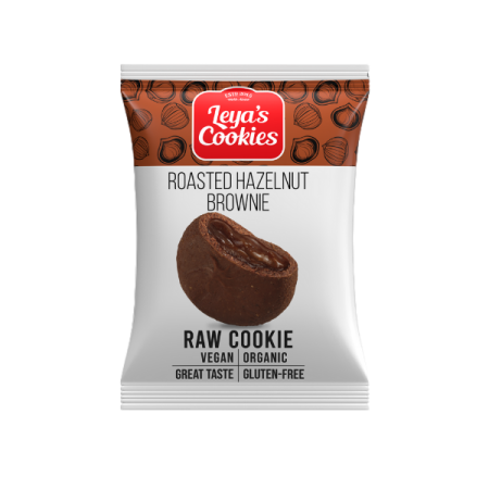 Alimente eco & bio - Biscuit Bio - Leya's cookies brownie cu alune crude organice, 100% natural, organic, vegan, fara gluten, fara zahar adaugat