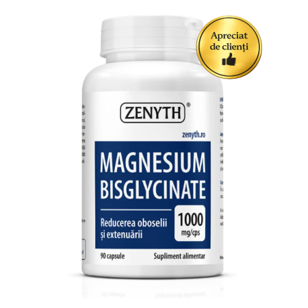 Energie & oboseală - Bisglicinat de magneziu * 90 cps