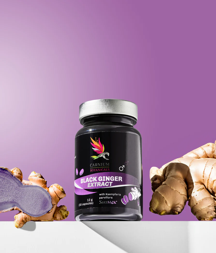 Capsule/comprimate/siropuri - Black Ginger Extract, supliment alimentar * 30 CPS