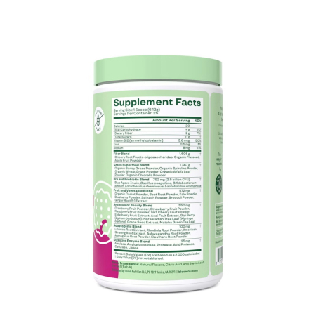 Bloom Greens & Superfoods, Amestec De Super-alimente Verzi Cu Aroma De Fructul Pasiunii Si Portocala, 141 G [1]