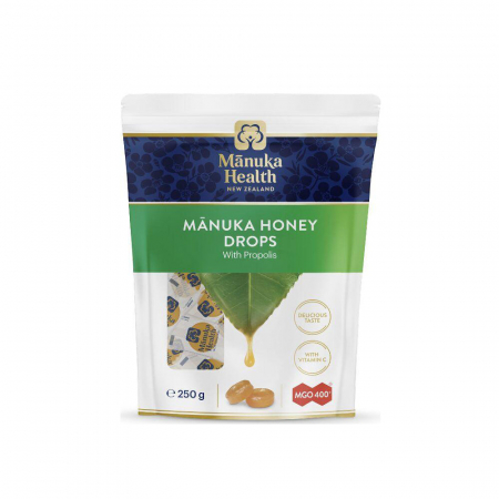 Produse Apicole - BOMBOANE CU MIERE DE MANUKA MGO™ 400+ ȘI PROPOLIS - 250g