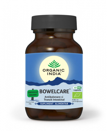Suplimente Ayurvedice - Bowelcare | Tranzit Intestinal, Combate Balonarea