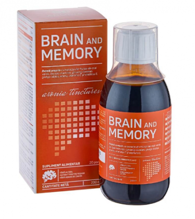 Capsule/comprimate/siropuri - Brain and Memory (  o formulă unică din 6 plante și superfructe pentru o minte ascuțită și o memorie excelentă ) * 200ml