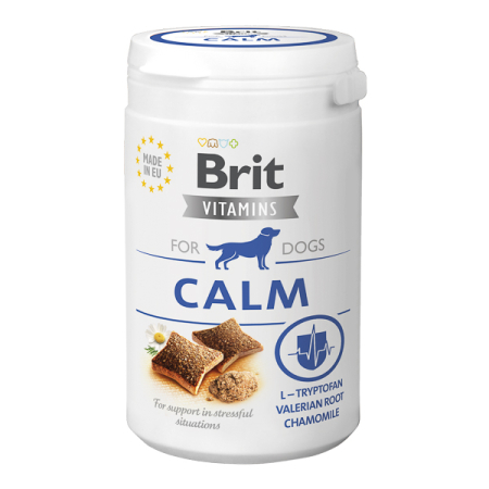 Îngrijire și Suplimente Animale - Brit Vitamins Calm 150g | Recompense Antistres și Calmare pentru Câini