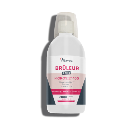 Energie & oboseală - Bruleur 4în1 Morosil® 400, arzător de grăsimi, metabolism, celulită, 500 ml, cură de 15 zile