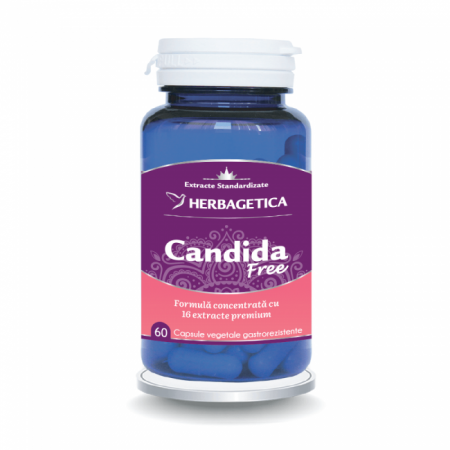 Deparazitare adulti/copii - Candida Free ( Curata si stopeaza raspandirea candidei in organism ) * 60 CPS