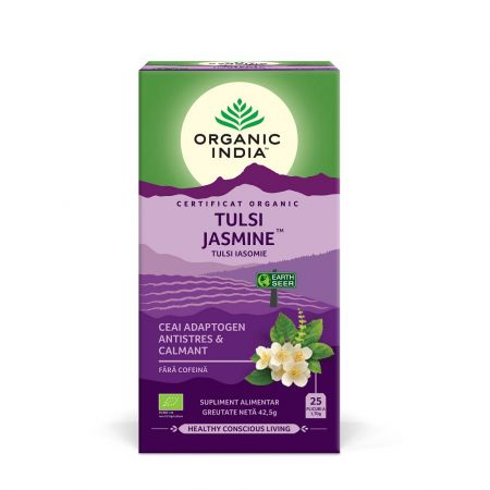Sistem imunitar - Ceai Adaptogen Tulsi Iasomie, 25 plicuri,
