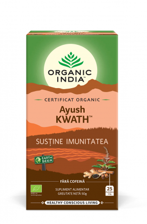 Cautare dupa forma farmaceutica - Ceai Tulsi (Busuioc Sfant) Ayush Kwath | Sustine imunitatea