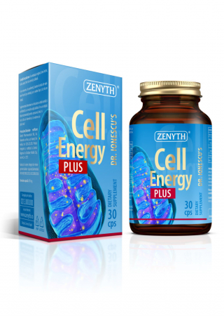 Cell Energy PLUS Dr. Ionescu’s ( Cell Energy PLUS, antiinflamator si antioxidant, cu carnitina, inozitol, coenzima Q10, acid fulvic si PQQ) * 30 cps [1]
