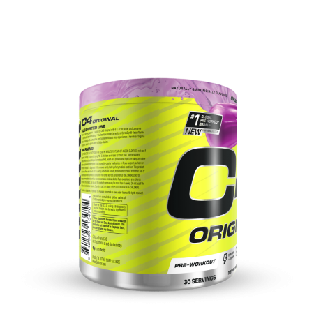 Cellucor C4 Original Pre-workout Grape Popsicle, Formula Pre-antrenament Cu Aroma De Struguri, 246 G [2]