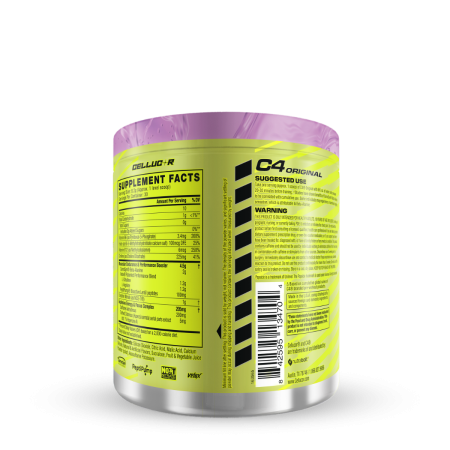 Cellucor C4 Original Pre-workout Grape Popsicle, Formula Pre-antrenament Cu Aroma De Struguri, 246 G [1]