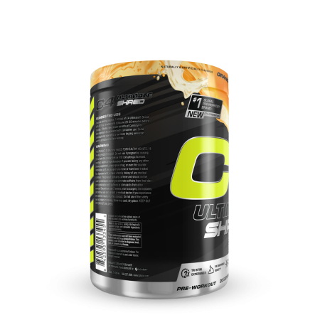 Cellucor C4 Ultimate Shred Pre-workout Orange Cream, Formula Pre-antrenament Pentru Performanta Si Arderea Grasimilor Cu Aroma De Portocale, 392 G [2]