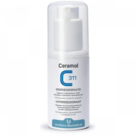 Produse dermatocosmetice - Ceramol 311 – deodorant hipoalergenic fara parfum (75ml)