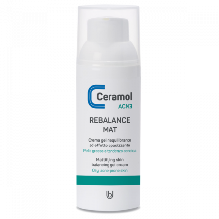 Produse dermatocosmetice - Ceramol Acne – gel reechilibrant ten gras, acnee (50ml)