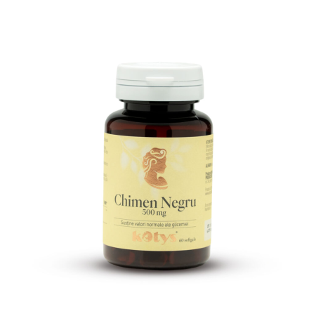 Afectiuni Frecvente - Chimen Negru 500 mg, 60 capsule moi, Kotys – susținerea glicemiei și a metabolismului glucidic