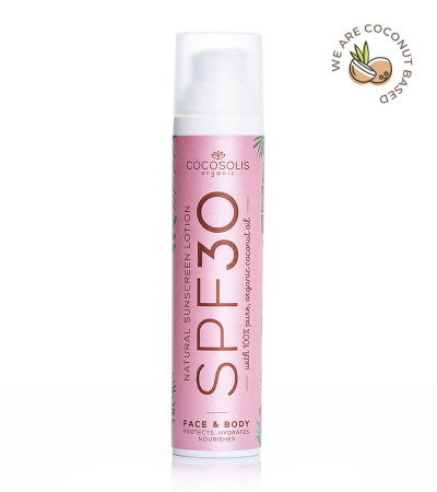 Festivalul Reducerilor de Primavara - COCOSOLIS Natural Sunscreen Lotion SPF 30 100 gr