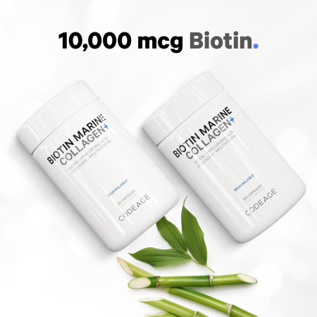 Codeage Biotin Marine Collagen+formula Completa Cu Colagen Marin Si Acid Hyaluronic, 120 Cps [8]