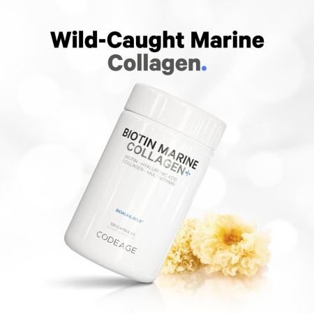 Codeage Biotin Marine Collagen+formula Completa Cu Colagen Marin Si Acid Hyaluronic, 120 Cps [5]