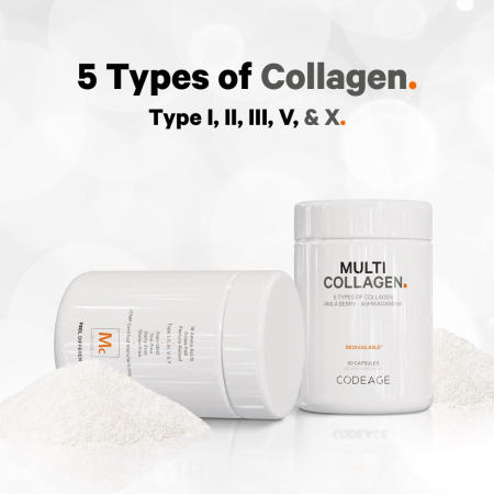 Codeage Hidrolyzed Multi Collagen, Colagen Hidrolizat, 90 Cps [2]