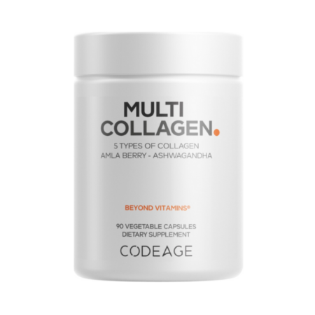 Afectiuni Frecvente - Codeage Hidrolyzed Multi Collagen, Colagen Hidrolizat, 90 Cps