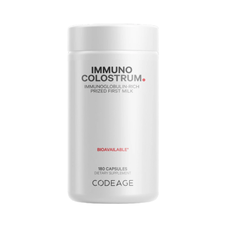 Afectiuni Frecvente - Codeage Immuno Bovine Colostrum, Colostru Bovin Bogat In Imunoglobuline, 180 Cps