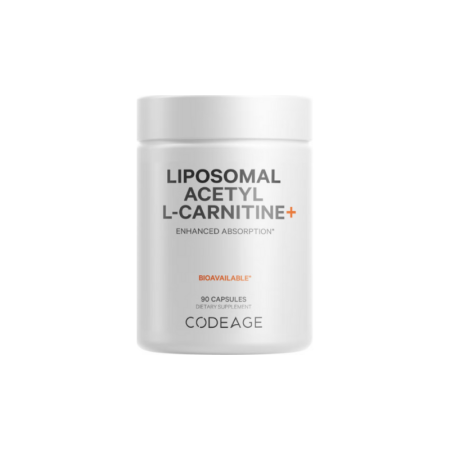 Codeage Liposomal Acetyl L-carnitine+, Formula Pentru Suport Cognitiv Si Vitalitate Zilnica, 90 Cps [1]