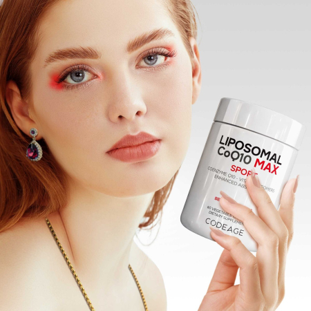  Codeage Liposomal Coq10 Max, Coenzima Q-10 Lipozomala, 60 Cps [6]