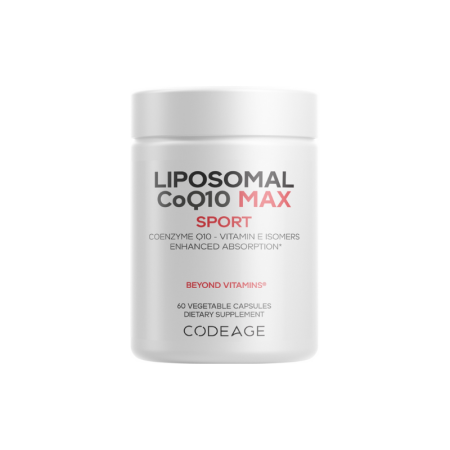 Suplimente alimentare -  Codeage Liposomal Coq10 Max, Coenzima Q-10 Lipozomala, 60 Cps