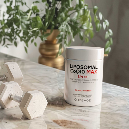  Codeage Liposomal Coq10 Max, Coenzima Q-10 Lipozomala, 60 Cps [8]