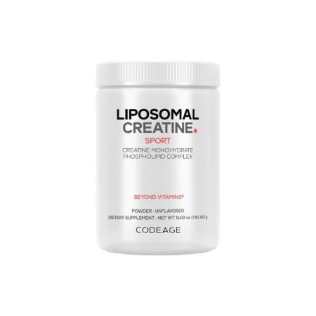 Suplimente alimentare - Codeage Liposomal Creatine Monohydrate, Creatina Monohidrata Lipozomala, 455 G