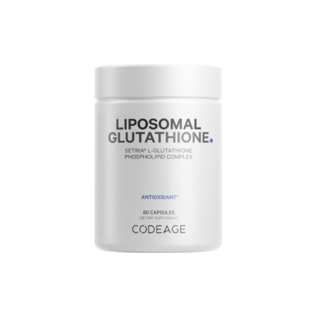 Suplimente alimentare - Codeage Liposomal Glutathione, Glutation Lipozomal Setria, 60 Cps