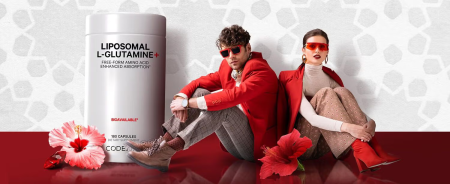 Codeage Liposomal L-glutamine+, Glutamina Liposomala, 180 Cps [5]